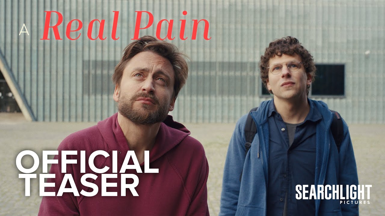 A Real Pain Official Trailer Clip Image