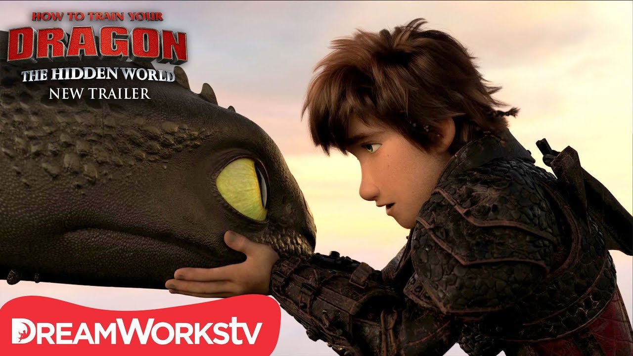 Featuring How To Train Your Dragon: The Hidden World (2019) official trailer #2