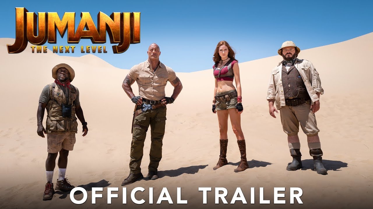 Jumanji: The Next Level Official Trailer Clip Image