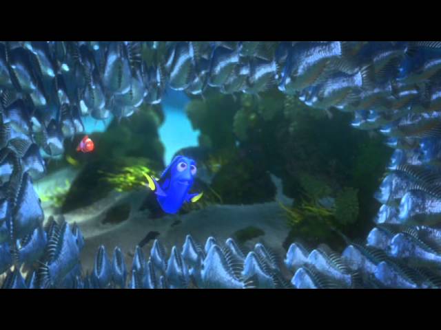 Featuring Finding Nemo 3D (2012) 'just keep swimming' psa 