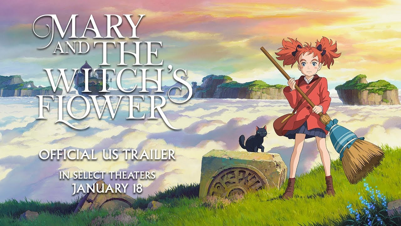 Featuring Mary and the Witch's Flower (2018) theatrical trailer