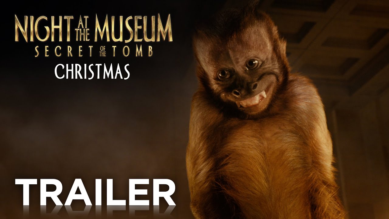 Featuring Night at the Museum: Secret of the Tomb (2014) theatrical trailer