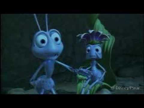 Featuring A Bug's Life (1995) theatrical trailer