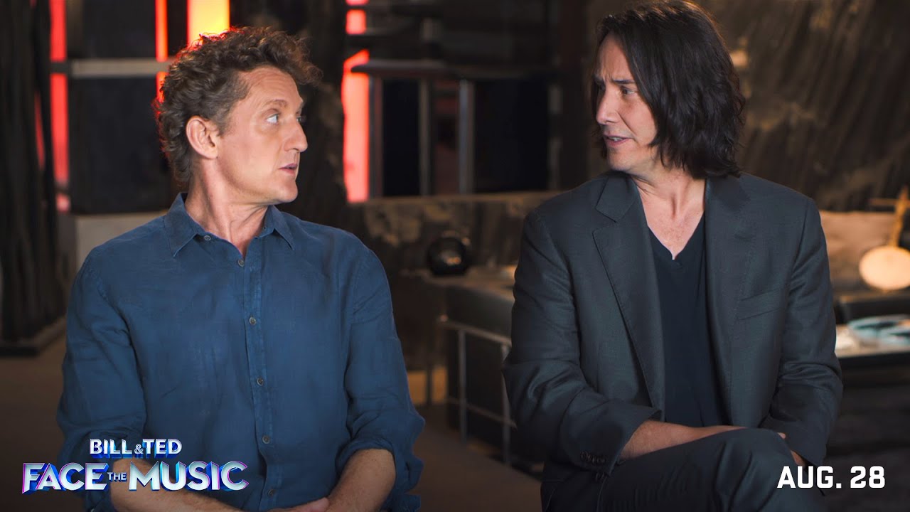 Bill & Ted Face The Music Behind the Scenes - A Most Triumphant Duo Clip Image