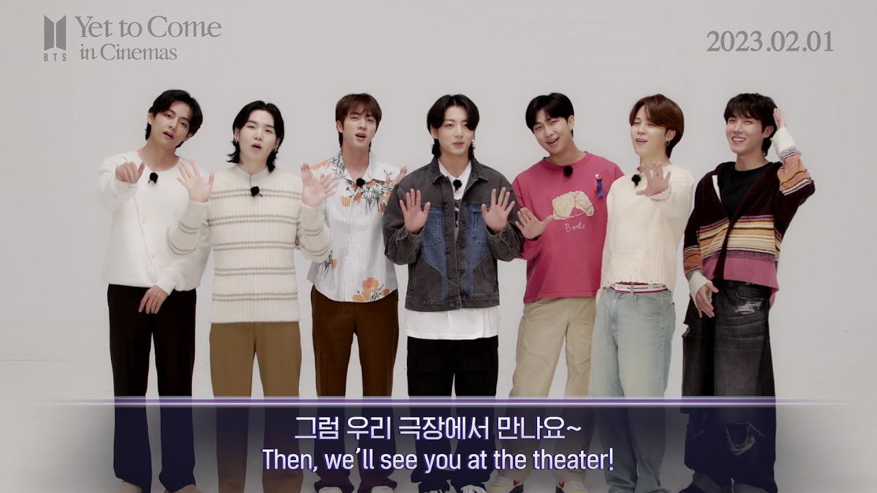 Featuring BTS: Yet To Come in Cinemas (2023) official trailer