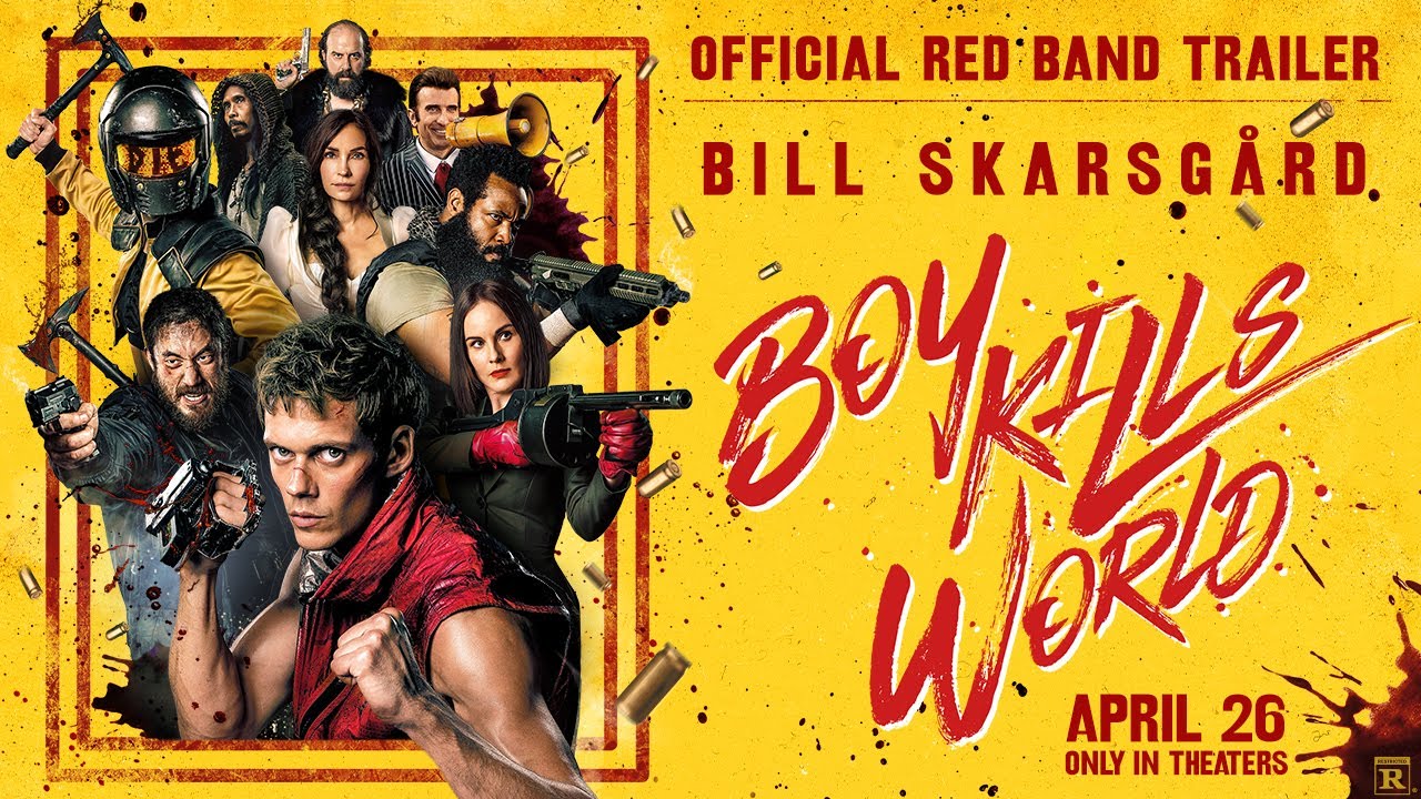 Featuring Boy Kills World (2024) red band trailer